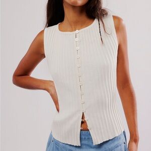 NWOT Free People Tilly Vest